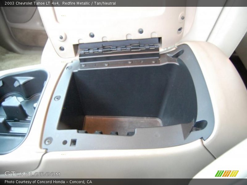 Redfire Metallic / Tan/Neutral 2003 Chevrolet Tahoe LT 4x4