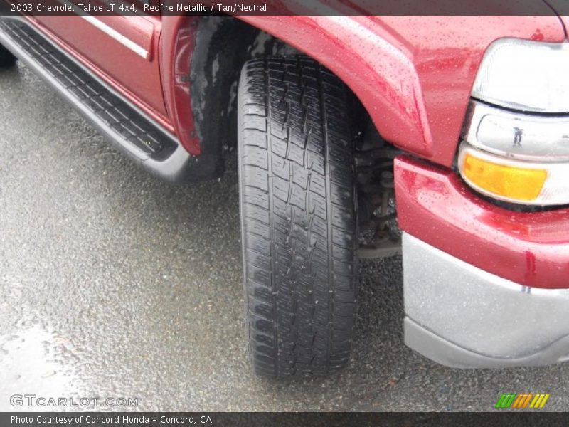 Redfire Metallic / Tan/Neutral 2003 Chevrolet Tahoe LT 4x4