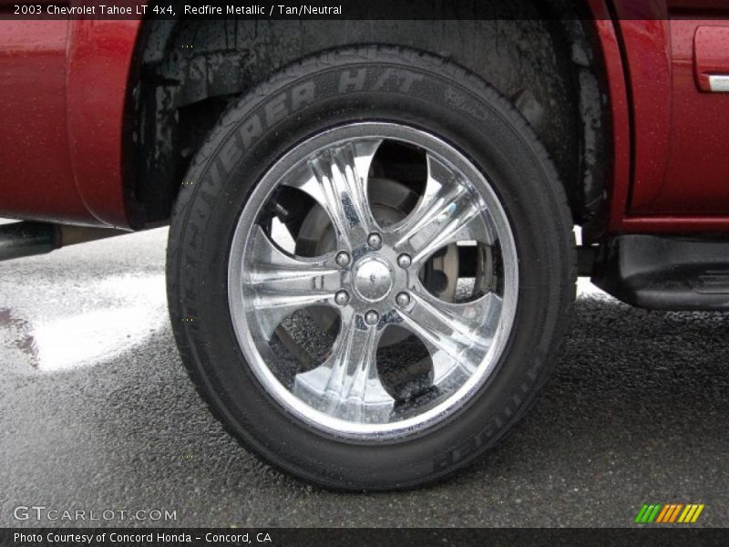 Redfire Metallic / Tan/Neutral 2003 Chevrolet Tahoe LT 4x4
