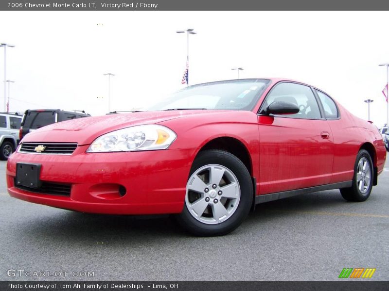 Victory Red / Ebony 2006 Chevrolet Monte Carlo LT
