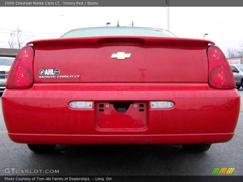 Victory Red / Ebony 2006 Chevrolet Monte Carlo LT