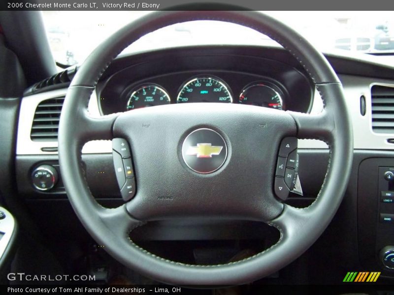 Victory Red / Ebony 2006 Chevrolet Monte Carlo LT