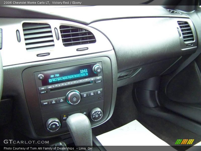 Victory Red / Ebony 2006 Chevrolet Monte Carlo LT
