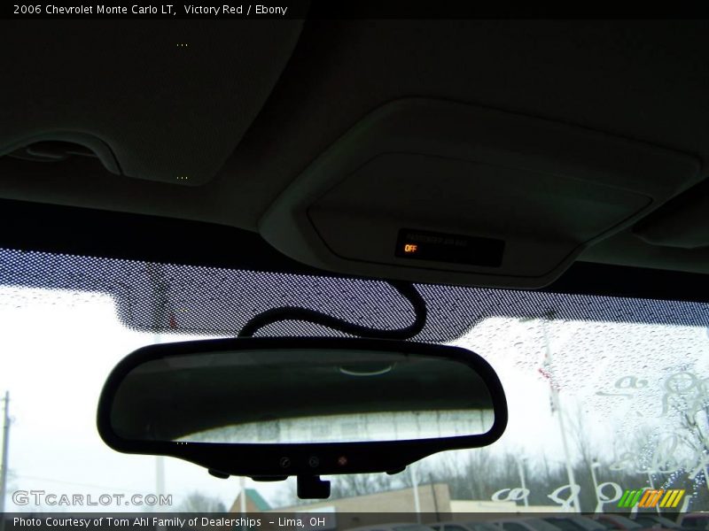 Victory Red / Ebony 2006 Chevrolet Monte Carlo LT