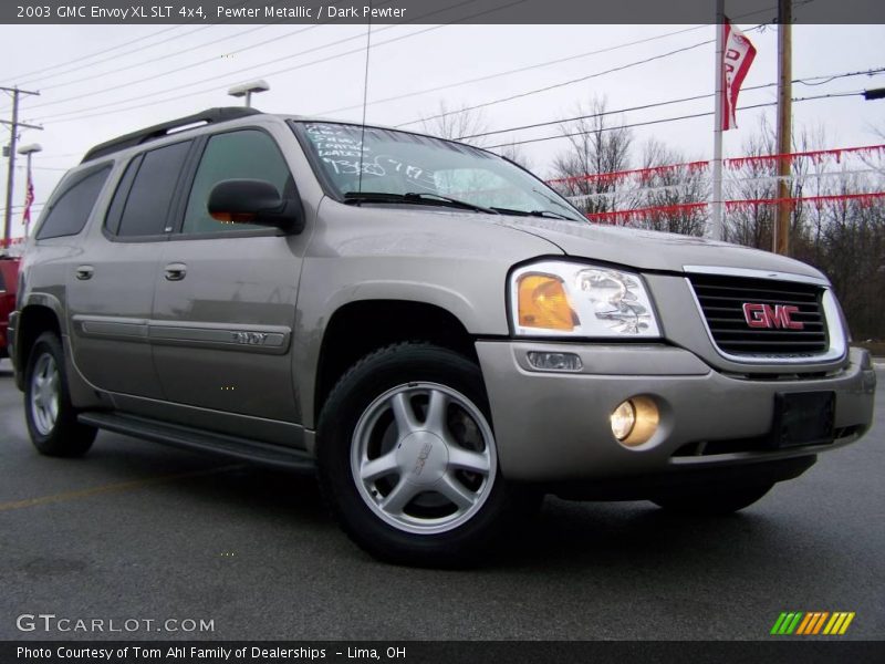 Pewter Metallic / Dark Pewter 2003 GMC Envoy XL SLT 4x4