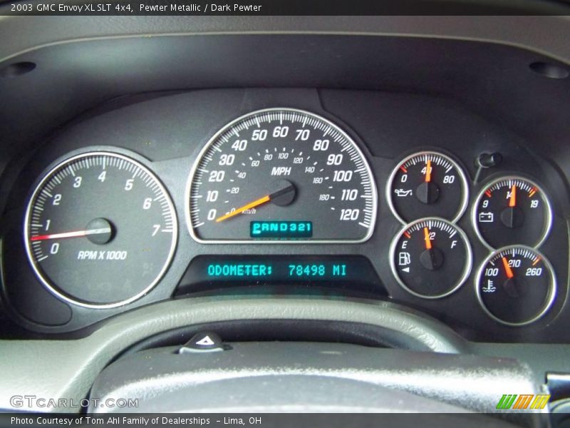 Pewter Metallic / Dark Pewter 2003 GMC Envoy XL SLT 4x4