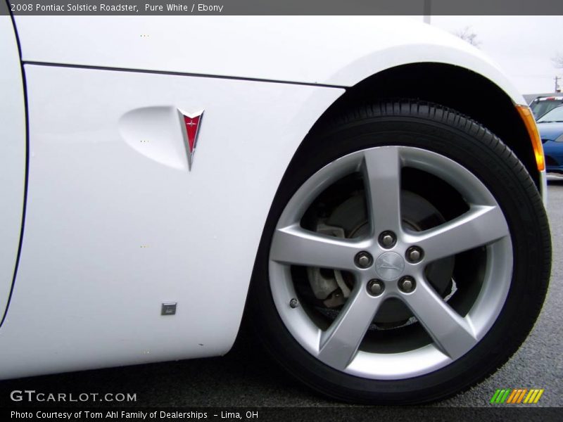 Pure White / Ebony 2008 Pontiac Solstice Roadster