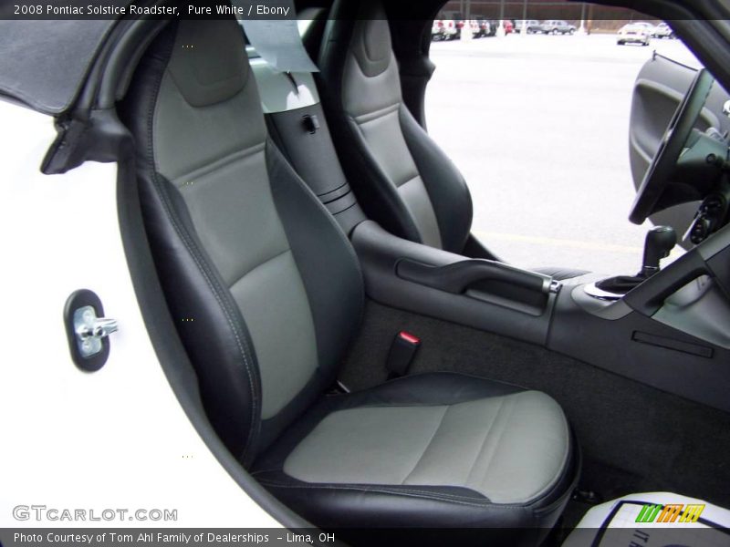 Pure White / Ebony 2008 Pontiac Solstice Roadster