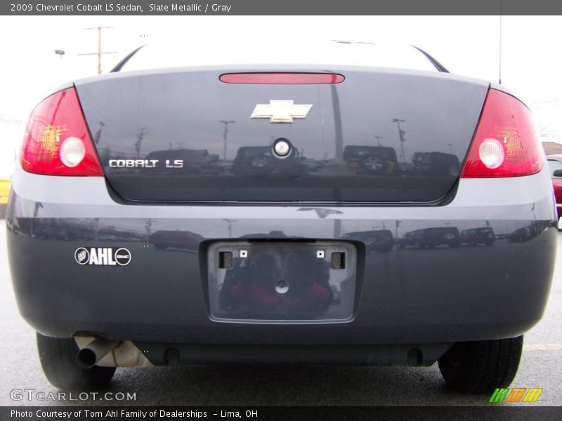 Slate Metallic / Gray 2009 Chevrolet Cobalt LS Sedan