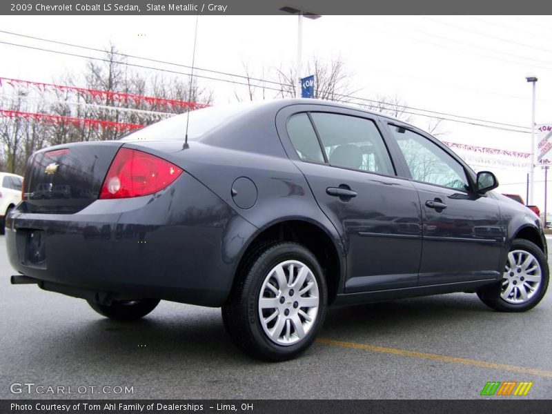 Slate Metallic / Gray 2009 Chevrolet Cobalt LS Sedan