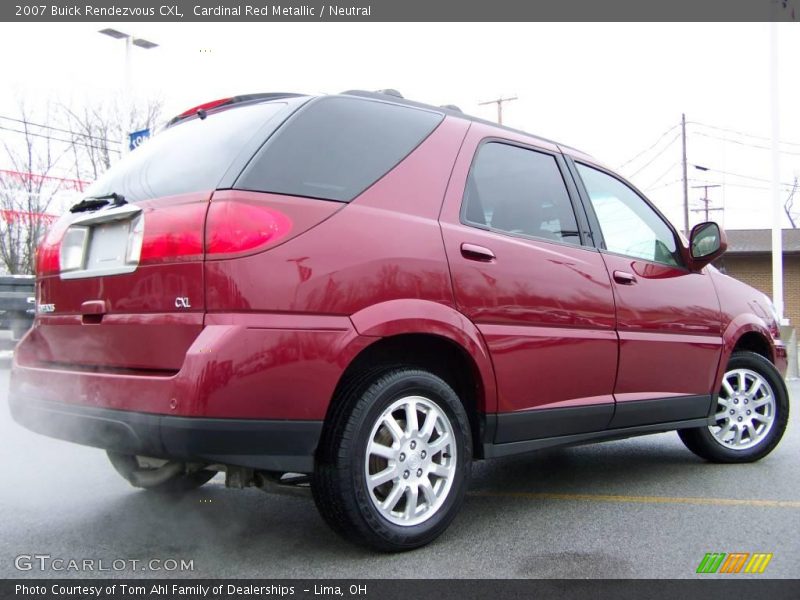 Cardinal Red Metallic / Neutral 2007 Buick Rendezvous CXL