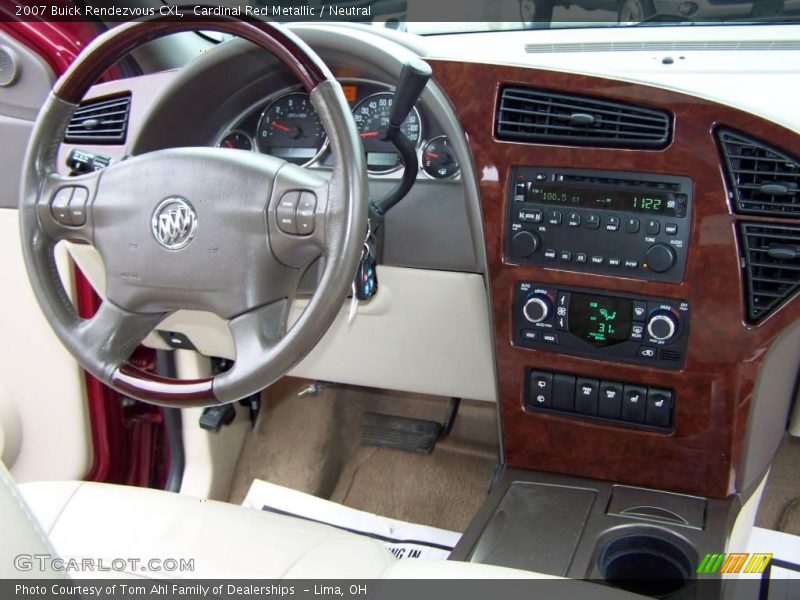 Cardinal Red Metallic / Neutral 2007 Buick Rendezvous CXL