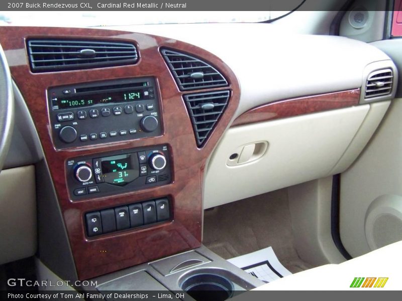 Cardinal Red Metallic / Neutral 2007 Buick Rendezvous CXL