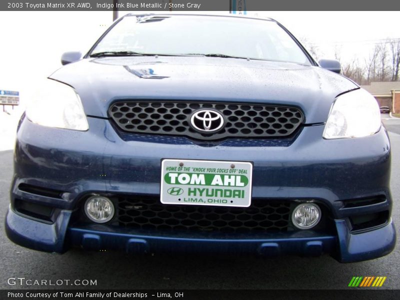 Indigo Ink Blue Metallic / Stone Gray 2003 Toyota Matrix XR AWD