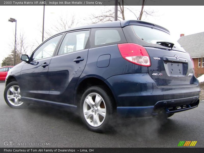 Indigo Ink Blue Metallic / Stone Gray 2003 Toyota Matrix XR AWD