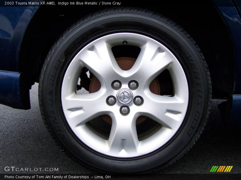Indigo Ink Blue Metallic / Stone Gray 2003 Toyota Matrix XR AWD