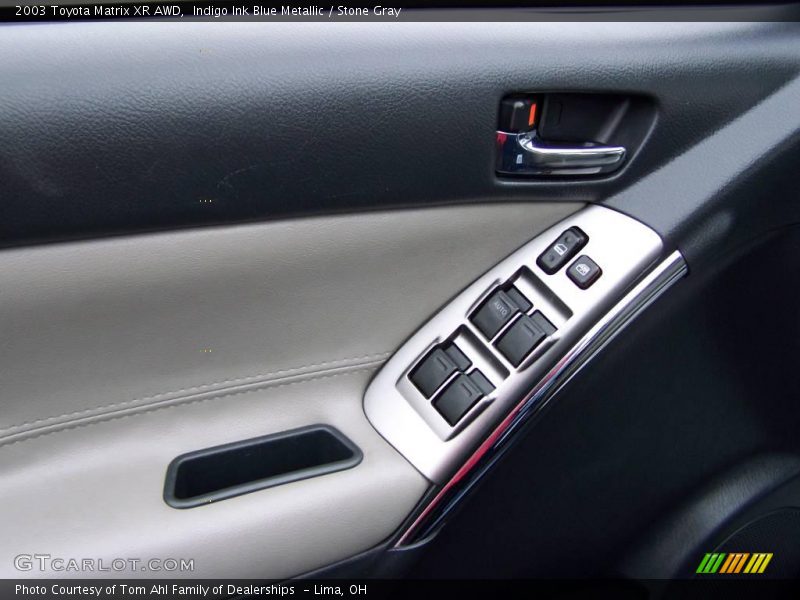 Indigo Ink Blue Metallic / Stone Gray 2003 Toyota Matrix XR AWD