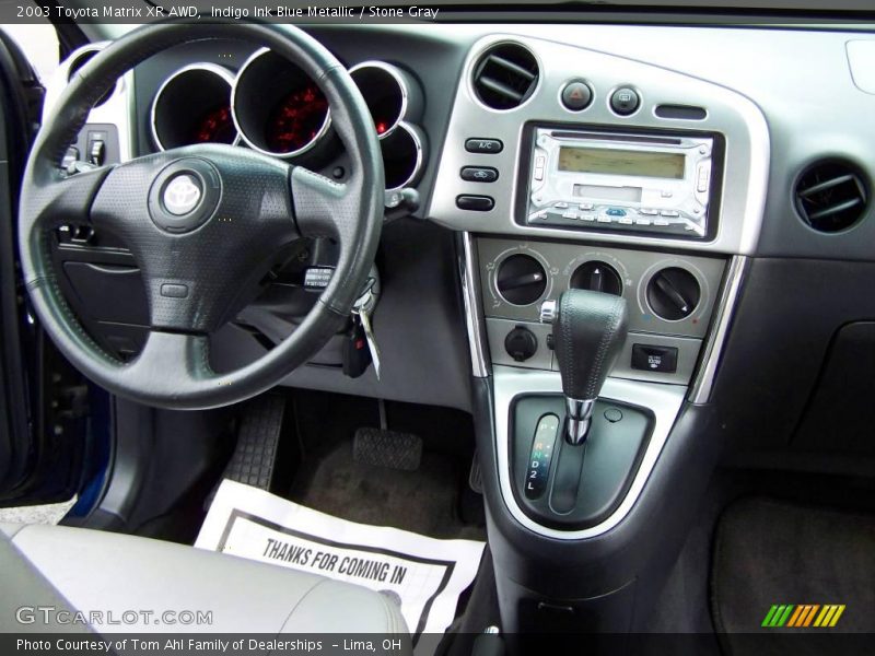 Indigo Ink Blue Metallic / Stone Gray 2003 Toyota Matrix XR AWD