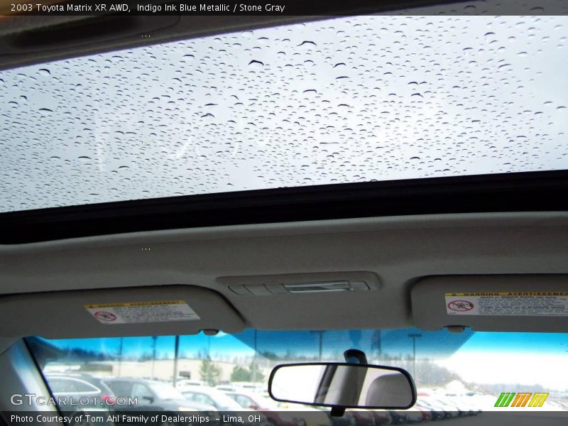 Indigo Ink Blue Metallic / Stone Gray 2003 Toyota Matrix XR AWD