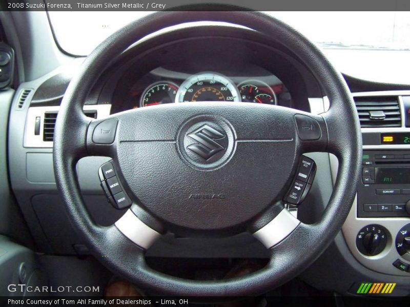Titanium Silver Metallic / Grey 2008 Suzuki Forenza