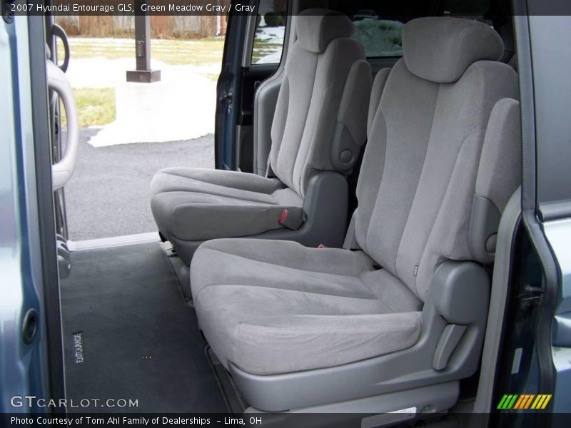 Green Meadow Gray / Gray 2007 Hyundai Entourage GLS