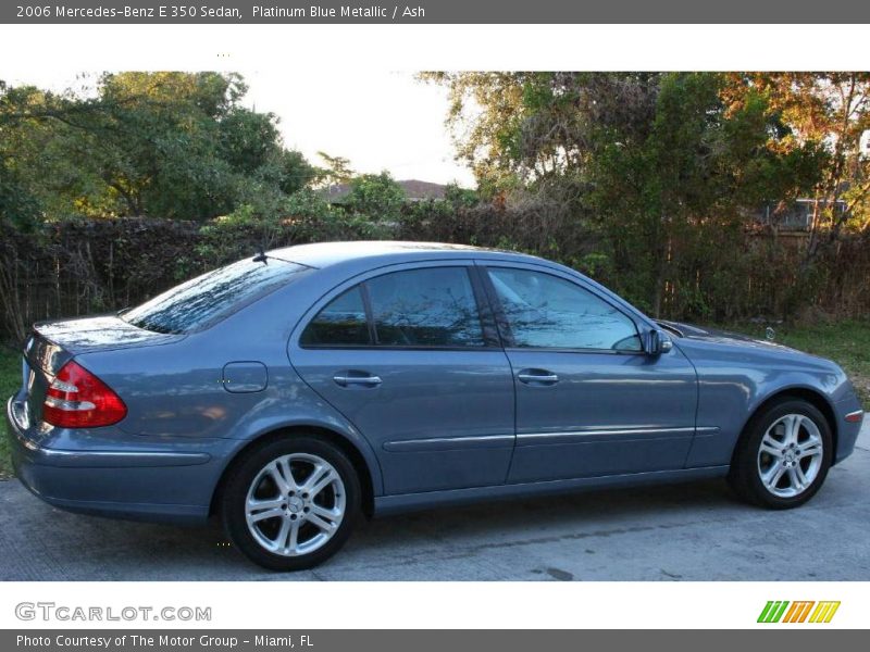 Platinum Blue Metallic / Ash 2006 Mercedes-Benz E 350 Sedan