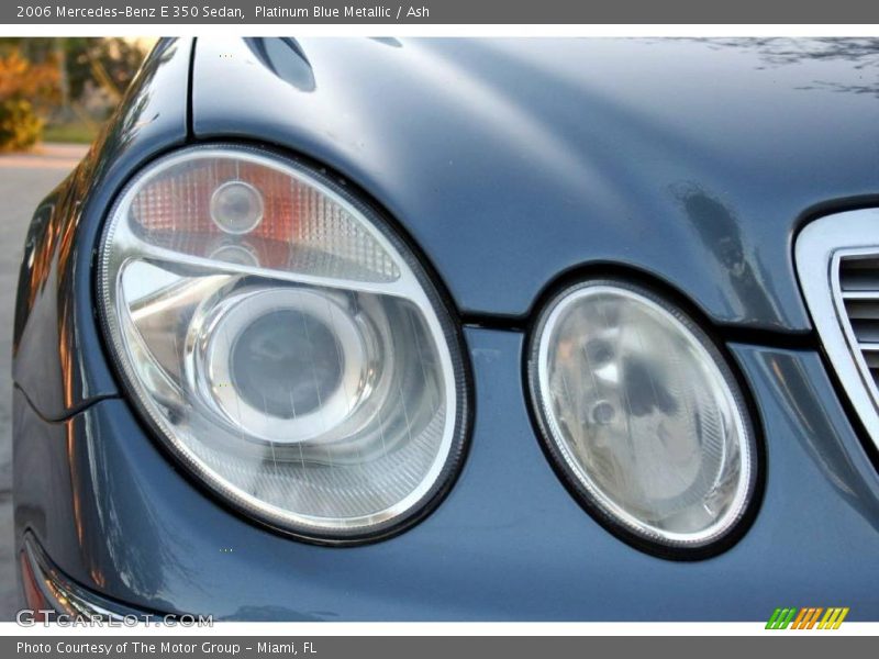 Platinum Blue Metallic / Ash 2006 Mercedes-Benz E 350 Sedan