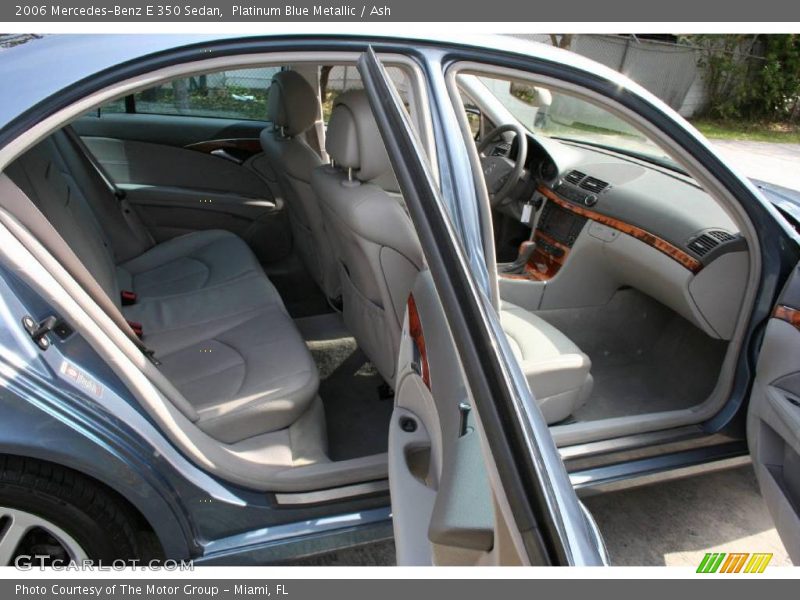 Platinum Blue Metallic / Ash 2006 Mercedes-Benz E 350 Sedan