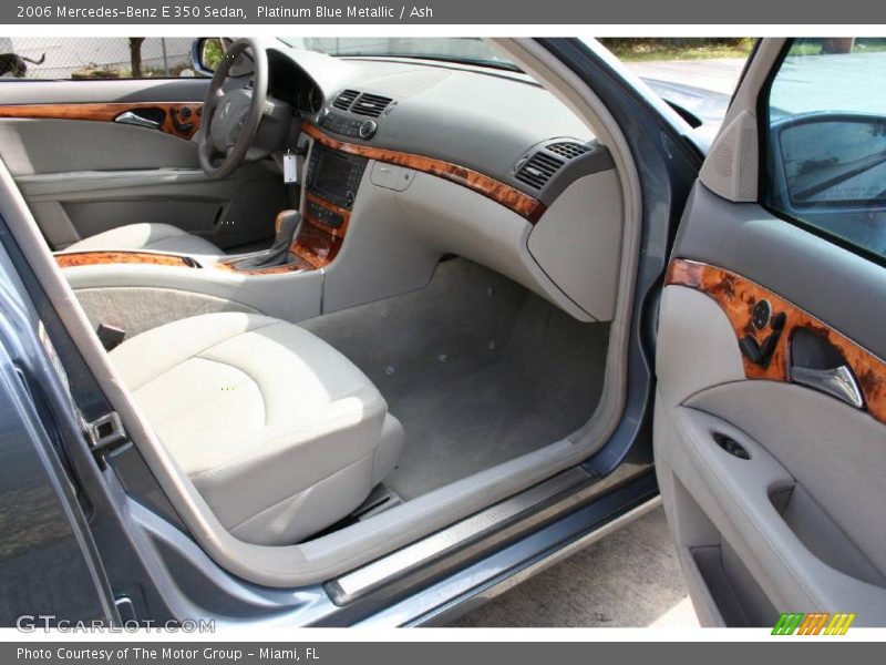 Platinum Blue Metallic / Ash 2006 Mercedes-Benz E 350 Sedan