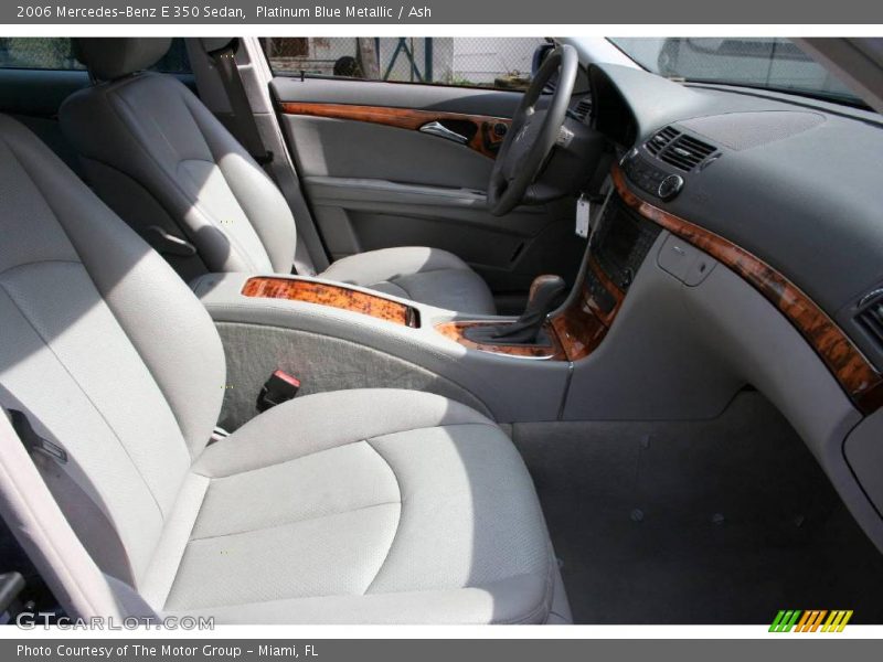 Platinum Blue Metallic / Ash 2006 Mercedes-Benz E 350 Sedan