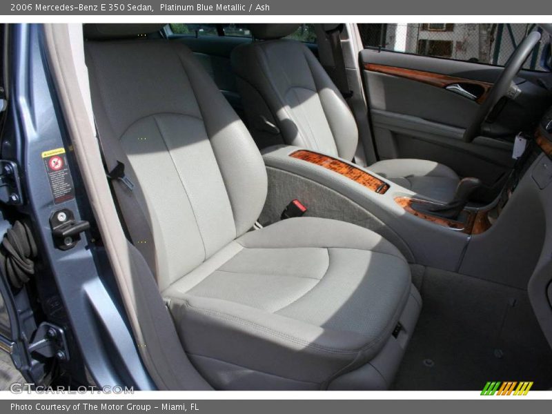 Platinum Blue Metallic / Ash 2006 Mercedes-Benz E 350 Sedan