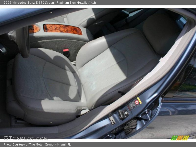Platinum Blue Metallic / Ash 2006 Mercedes-Benz E 350 Sedan