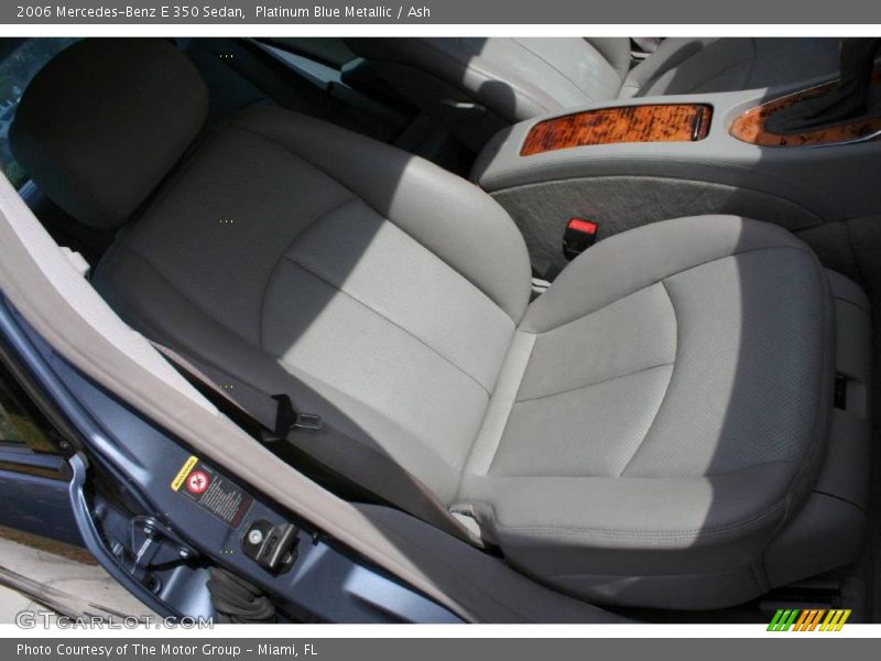 Platinum Blue Metallic / Ash 2006 Mercedes-Benz E 350 Sedan