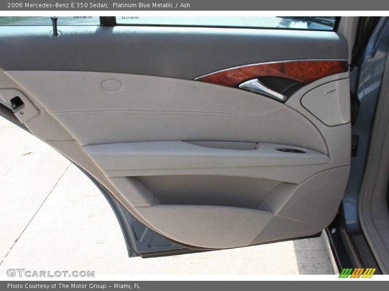 Platinum Blue Metallic / Ash 2006 Mercedes-Benz E 350 Sedan