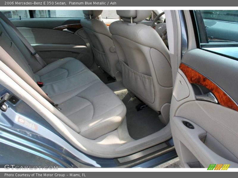 Platinum Blue Metallic / Ash 2006 Mercedes-Benz E 350 Sedan