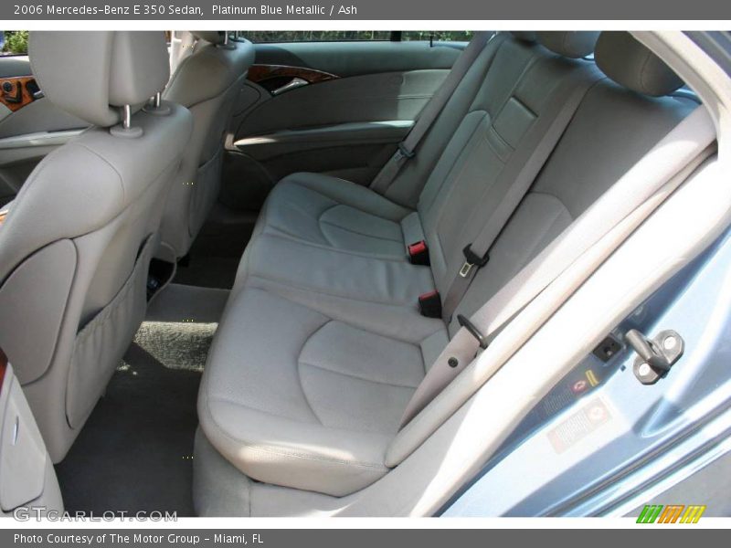 Platinum Blue Metallic / Ash 2006 Mercedes-Benz E 350 Sedan
