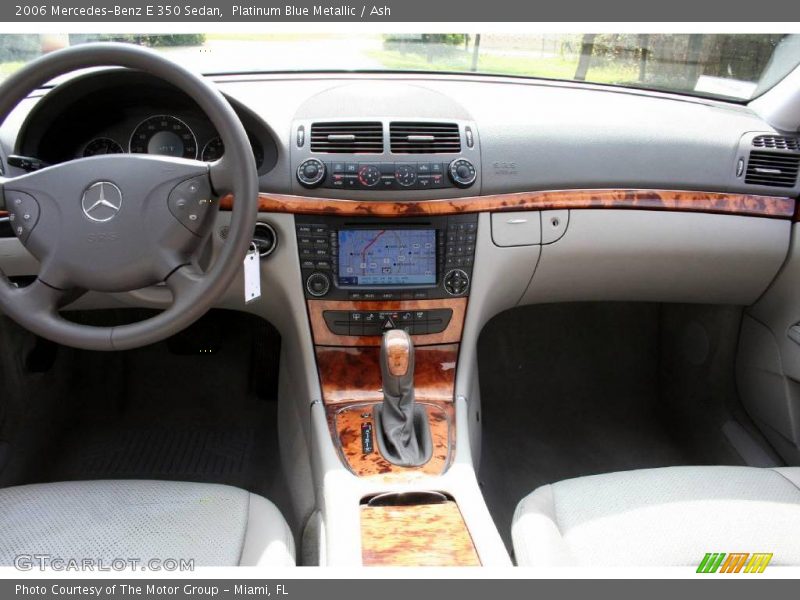Platinum Blue Metallic / Ash 2006 Mercedes-Benz E 350 Sedan