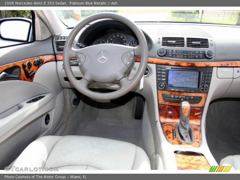 Platinum Blue Metallic / Ash 2006 Mercedes-Benz E 350 Sedan