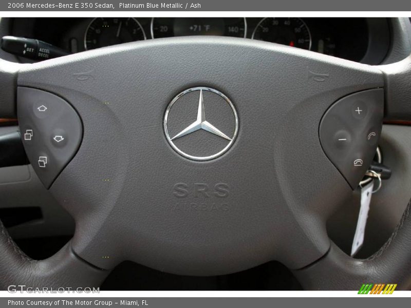 Platinum Blue Metallic / Ash 2006 Mercedes-Benz E 350 Sedan