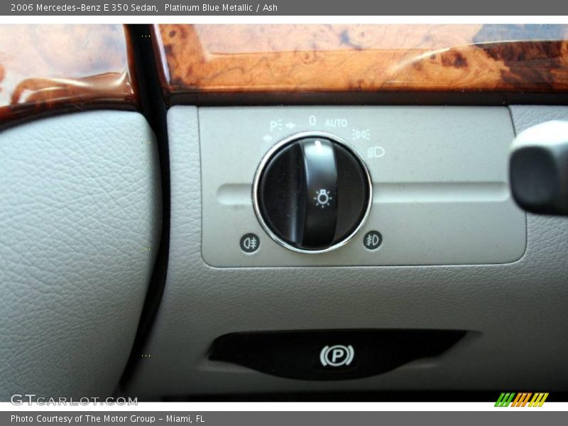 Platinum Blue Metallic / Ash 2006 Mercedes-Benz E 350 Sedan