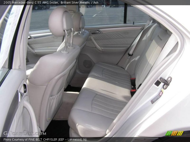 Brilliant Silver Metallic / Ash 2005 Mercedes-Benz C 55 AMG Sedan