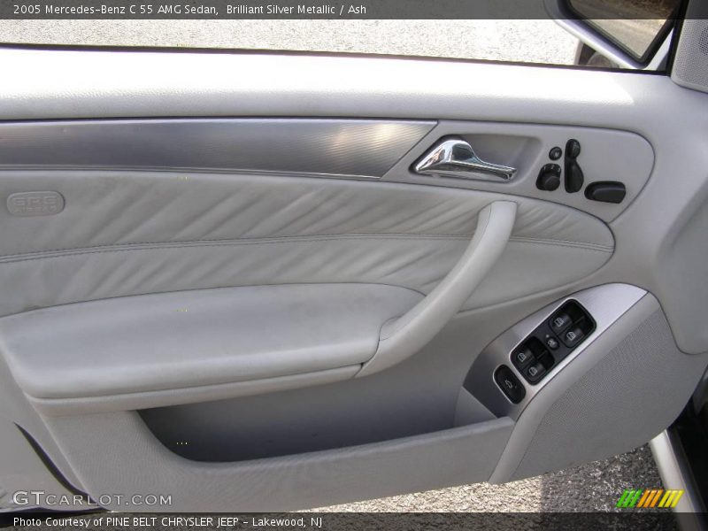 Brilliant Silver Metallic / Ash 2005 Mercedes-Benz C 55 AMG Sedan