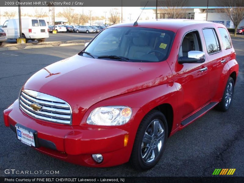 Victory Red / Gray 2009 Chevrolet HHR LT