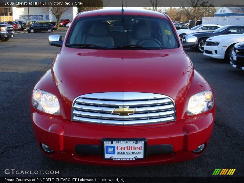 Victory Red / Gray 2009 Chevrolet HHR LT