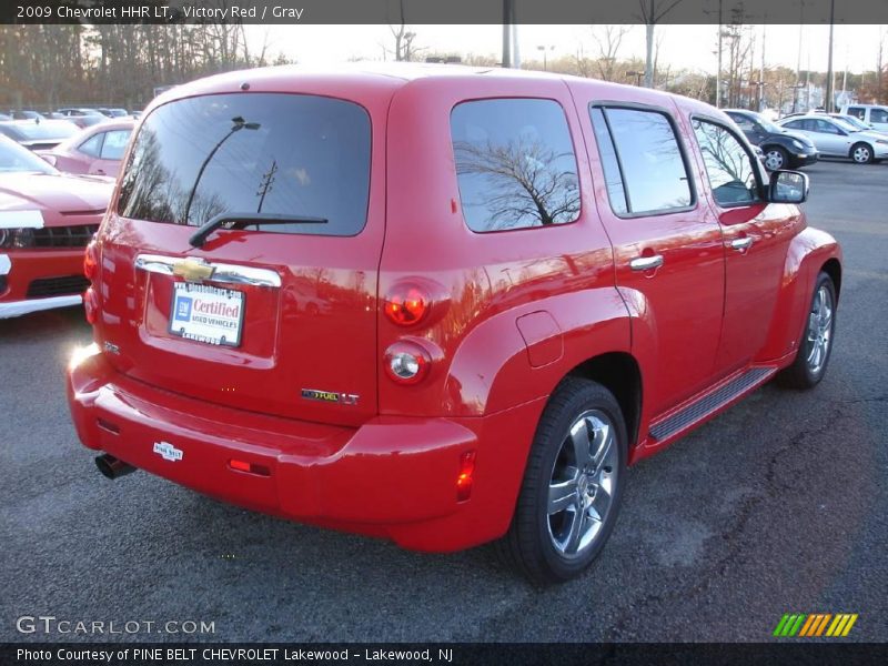 Victory Red / Gray 2009 Chevrolet HHR LT