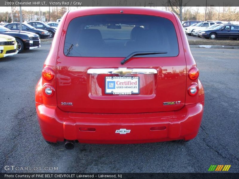 Victory Red / Gray 2009 Chevrolet HHR LT