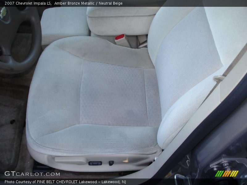 Amber Bronze Metallic / Neutral Beige 2007 Chevrolet Impala LS