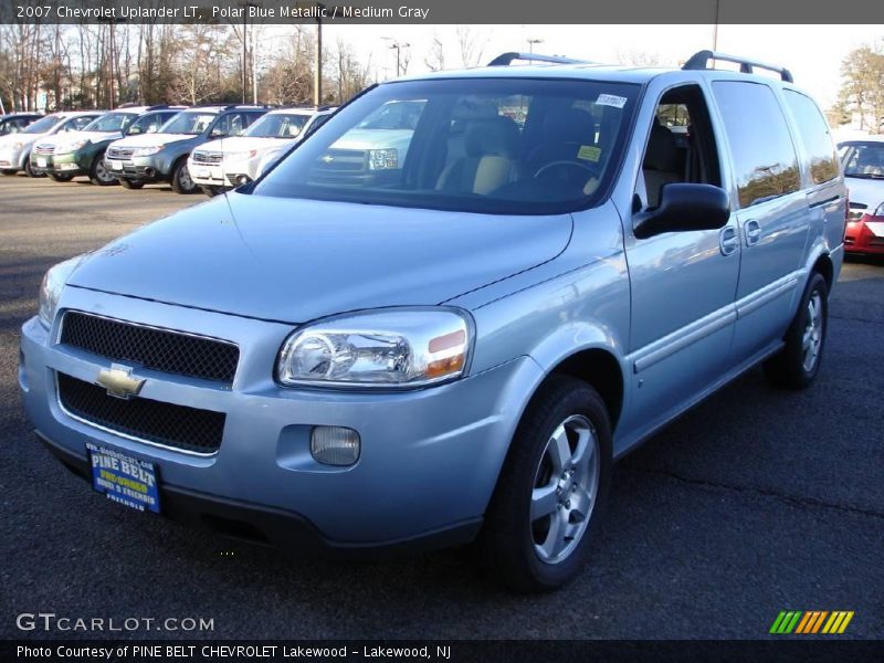 Polar Blue Metallic / Medium Gray 2007 Chevrolet Uplander LT