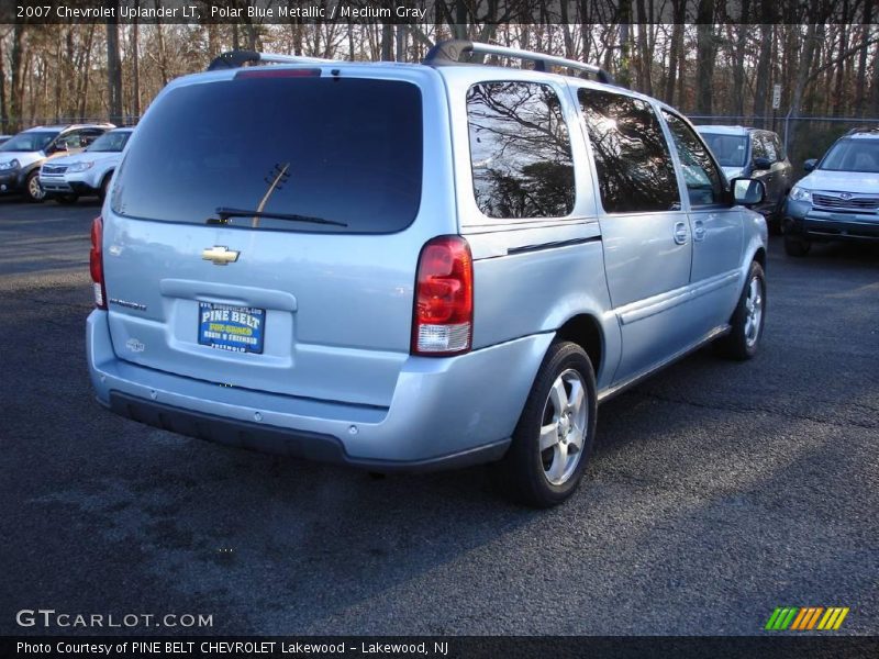 Polar Blue Metallic / Medium Gray 2007 Chevrolet Uplander LT
