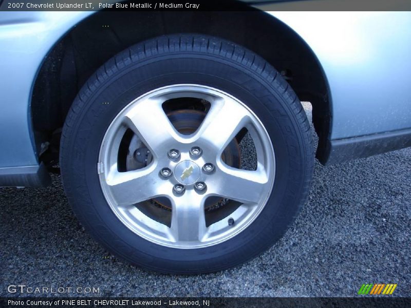 Polar Blue Metallic / Medium Gray 2007 Chevrolet Uplander LT